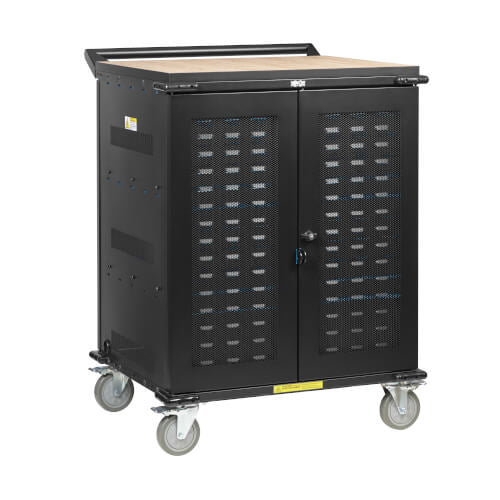 Tripp Lite CSCSTORAGE1UVC portable device management cart/cabinet Black