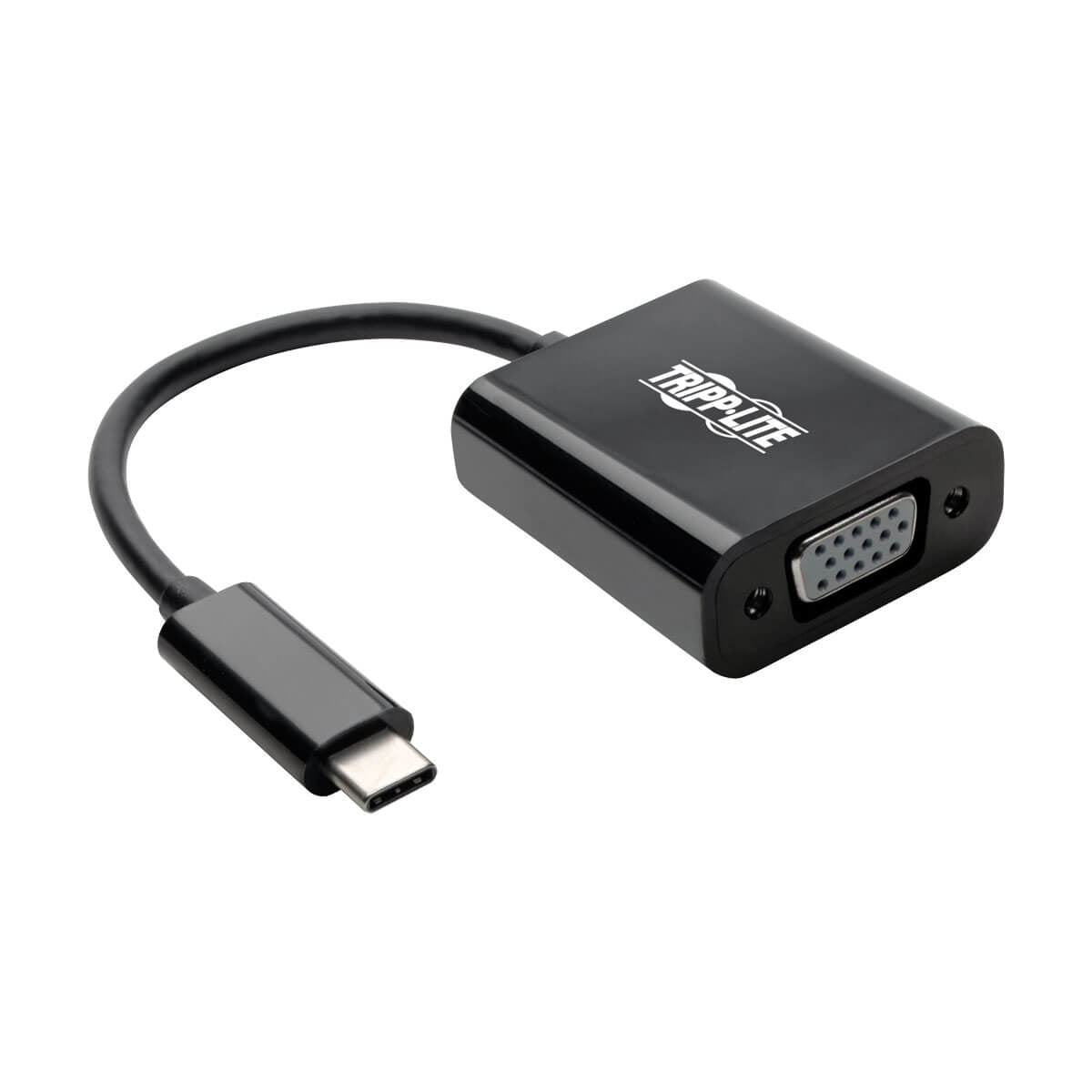 USB 3.1 GEN 1 USB-C TO VGA ADAPTER (M/F), THUNDERBOLT 3 COMPATIBLE, 1920 X 1200