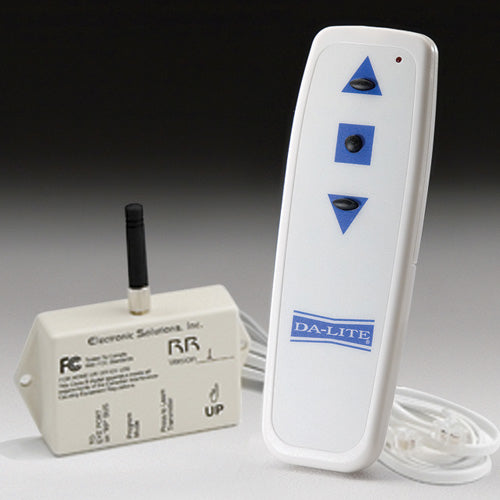 Da-Lite 98662 remote control RF Wireless Press buttons