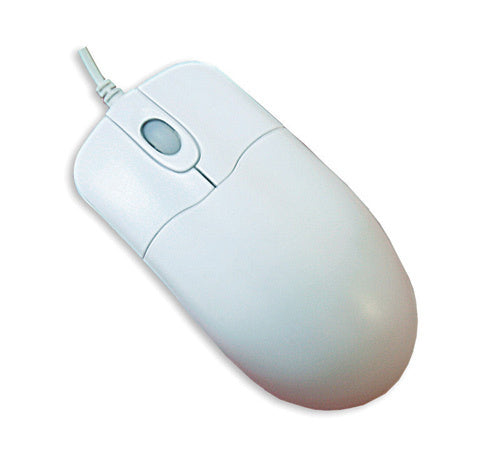 STWM042 - Seal Shield WASHABLE MEDICAL GRADE OPTICAL MOUSE WITH SCROLL WHEEL - DISHWASHER SAFE (WHITE)