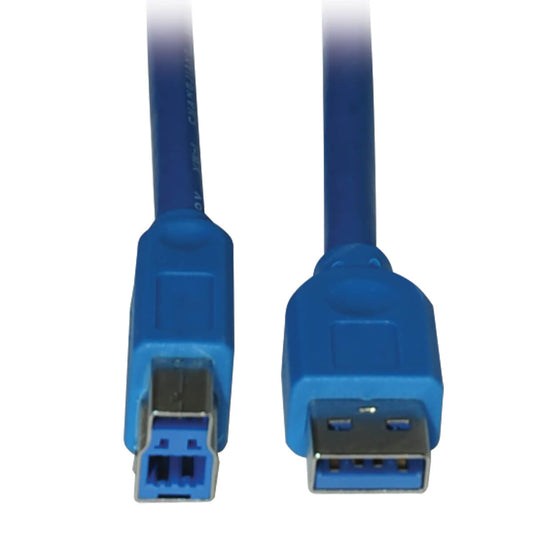 U322-015 - Tripp Lite USB 3.0 SUPERSPEED DEVICE CABLE (AB M/M) 15-FT.