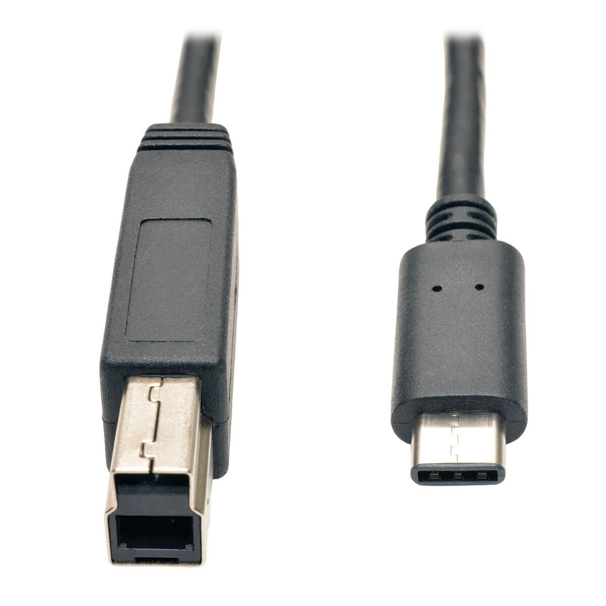 U422-003-G2 - Tripp Lite USB 3.1 GEN 2 (10 GBPS) CABLE, USB TYPE-C (USB-C) TO USB 3.0 TYPE-B (M/M), 3 FT.