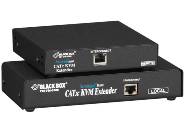 KVM EXTENDER - VGA, PS/2, DUAL-ACCESS, CATX, GSA, TAA