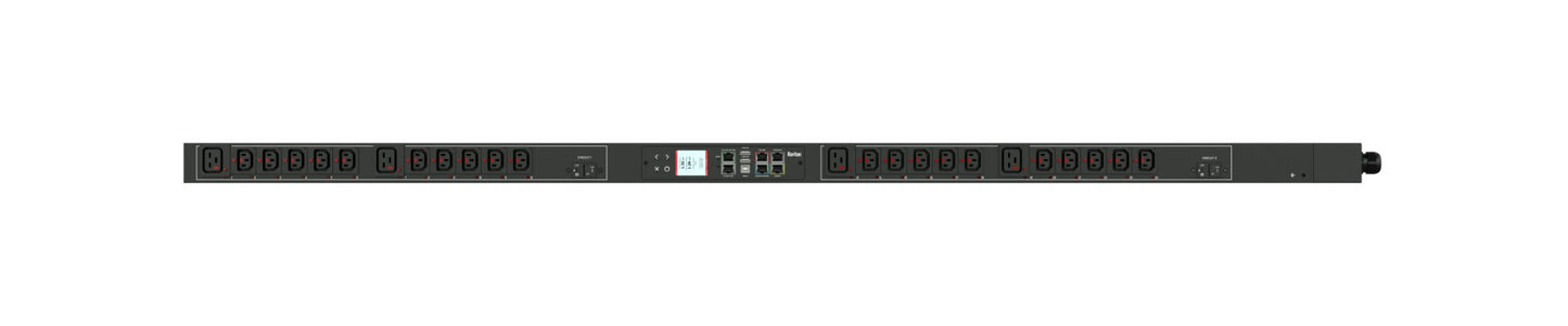 1PH, 208V AC, 30A (24A RATED); 24 OUTLETS: 20X C13 LOCKING, 4X C19 LOCKING; PLUG