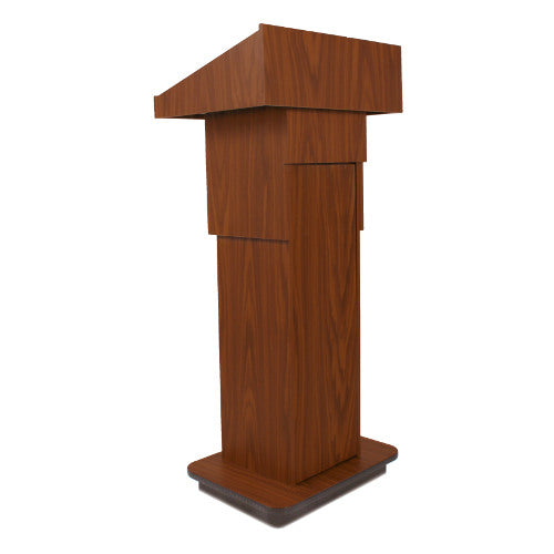 W505A-WT - AmpliVox EXECUTIVE ADJ COLUMN LECTERN - NON SOUND