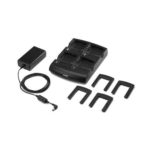 Zebra 4-Slot Cradle Kit Black Indoor