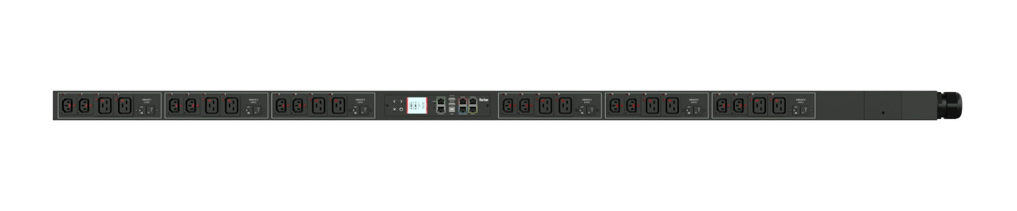 3PH, 208V AC, 60A (48A/PH RATED); 24 OUTLETS: 12X C13 LOCKING, 12X C19 LOCKING;