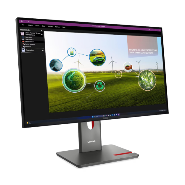 64A7GAT6EU - Lenovo ThinkVision P27q-40 27'' Flat-Screen Monitor LCD 68.6 cm