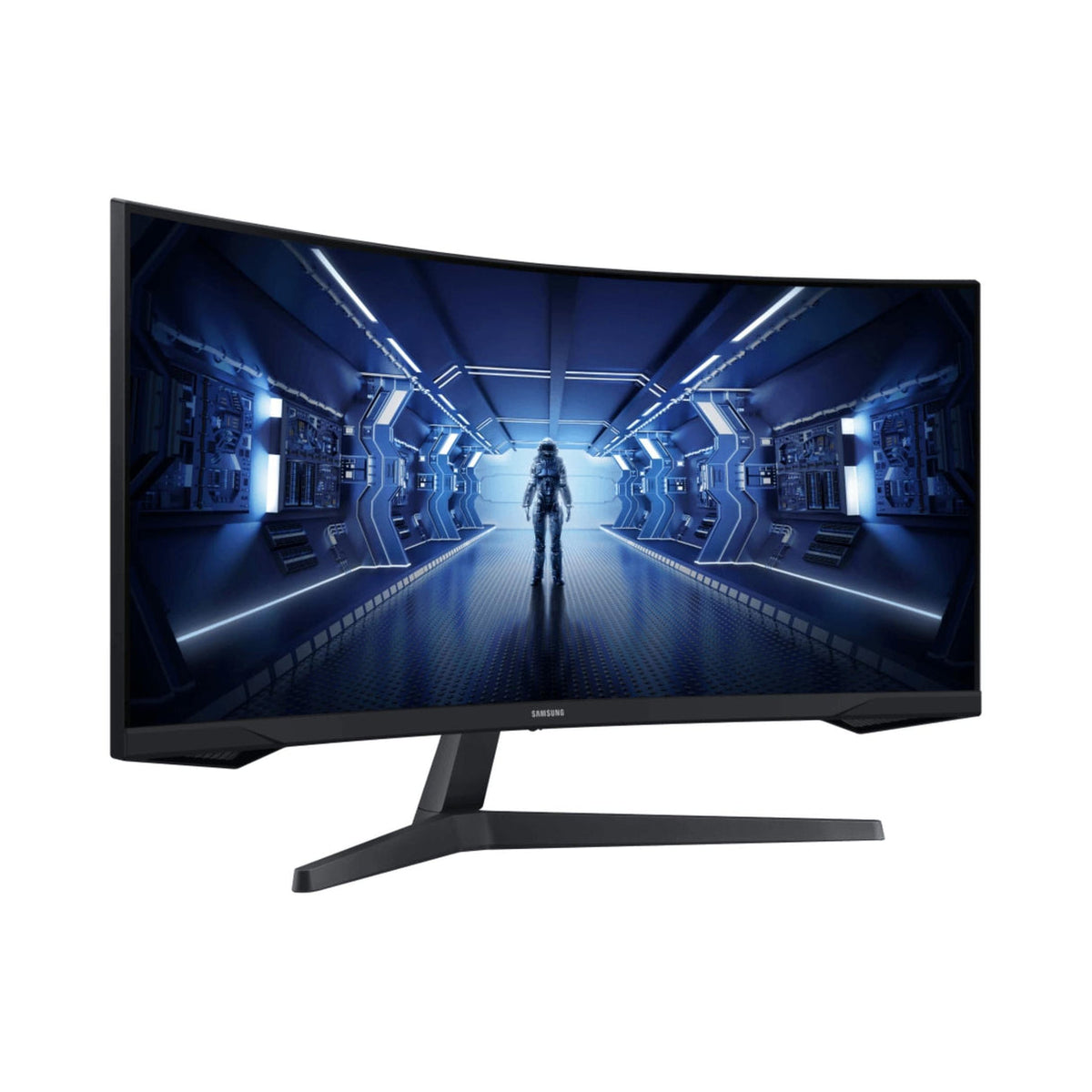 LC34G55TWWPXEN - Samsung Odyssey G5 34-Inch Ultra WQHD 165Hz Curved Gaming Monitor