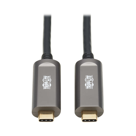 Tripp Lite U420F-10M-D3 USB cable 393.7" (10 m) USB 3.2 Gen 2 (3.1 Gen 2) USB C Black