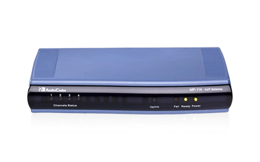 MP112/2S/SIP/CER - Audiocodes MEDIAPACK 112 ANALOG VOIP GATEWAY 2 FXS SIP PACKAGE