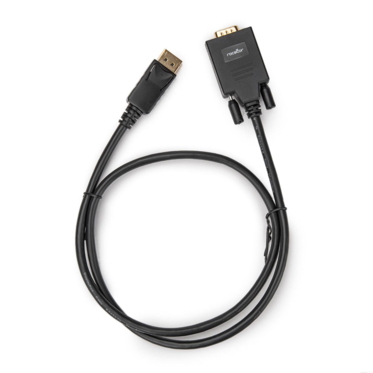 Y10C482-B1 - Rocstor DISPLAYPORT TO VGA CABLE M/M - 3FT (1M)