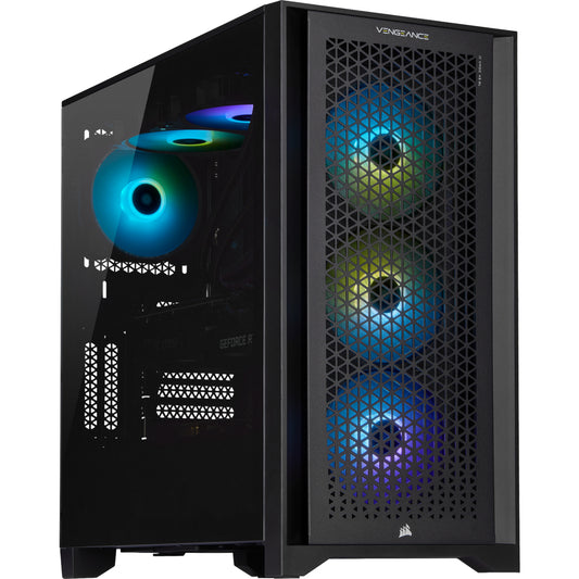 Corsair VENGEANCE i7300 i9-12900K Midi Tower IntelÂ® Coreâ„¢ i9 32 GB DDR4-SDRAM 2000 GB SSD Windows 11 Pro PC Black