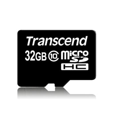 TS32GUSDC10M - Transcend 32GBMICRO SDHC10(NO ADAPTER)