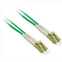 C2G 10m LC/LC Plenum-Rated Duplex 50/125 Multimode Fiber Patch Cable fiber optic cable 393.7" (10 m) Green