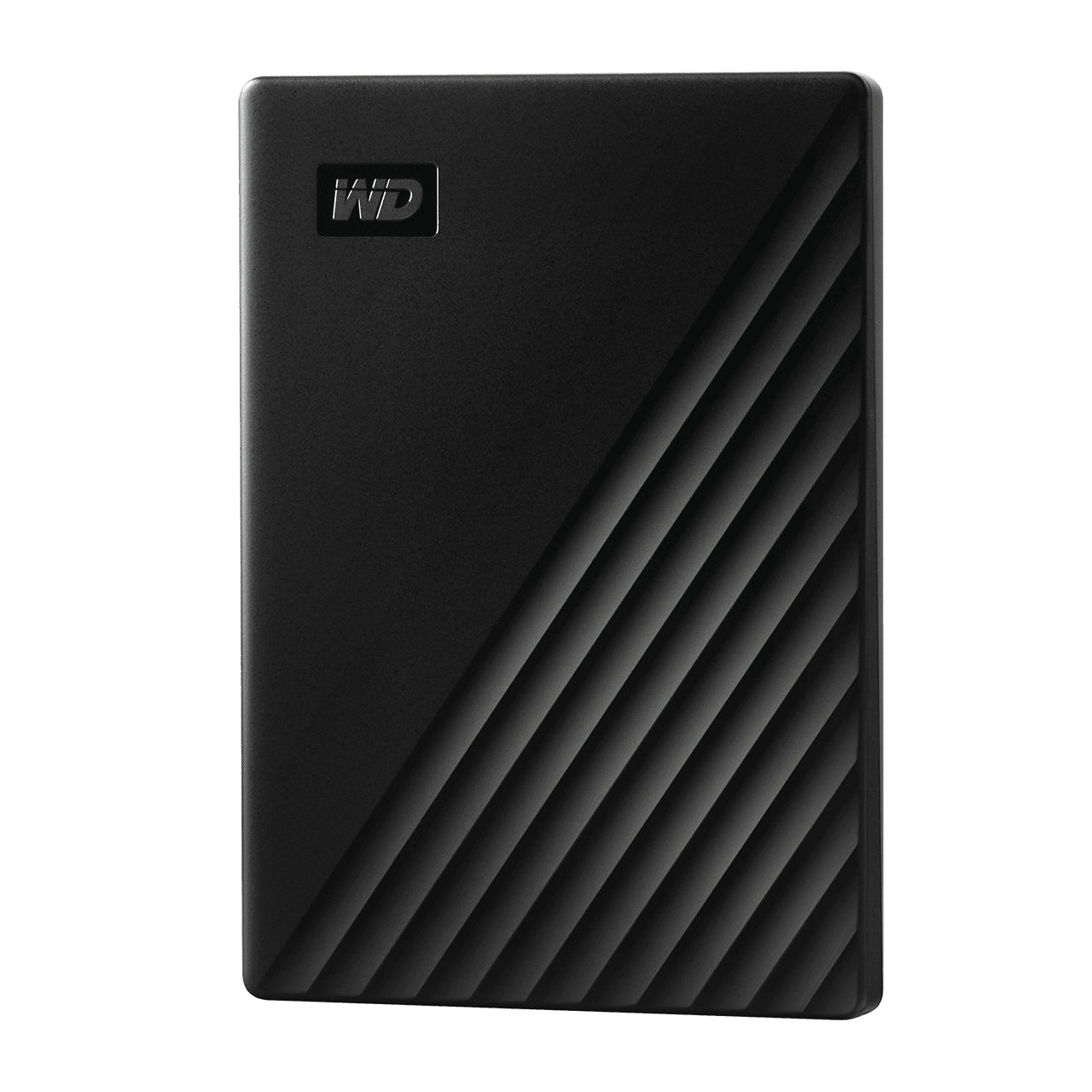 WD 4TB MY PASSPORT PORTABLE HARD DRIVE BLACK WITH PASSWORD PROTECTION AND AUTO B