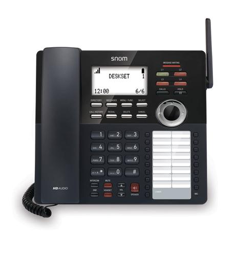 M18-KLE - Snom Sip Dect 4-line Deskset