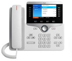 Cisco 8841, Refurbished IP phone White 5 lines