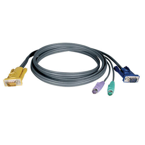 10FT PS/2 CABLE KIT FOR KVM SWITCH 3-IN-1 B020 / B022 SERIES KVMS 10FT