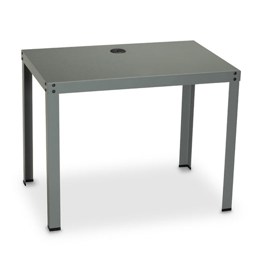 Black Box PC/Utility computer desk Gray