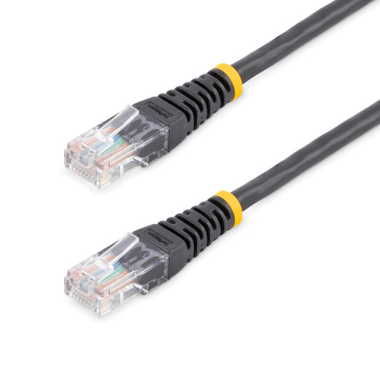 M45PATCH15BK - StarTech 15ft Black Molded Cat5e Utp Rj-45 Male 1 X Rj-45