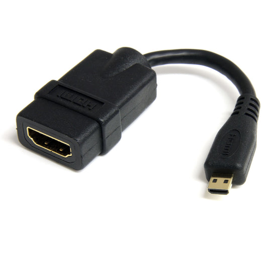 HDADFM5IN - StarTech.com 5IN MICRO HDMI TO HDMI ADAPTER DONGLE 4K VIDEO (3840X2160P 30HZ)/FULL HD (1080P
