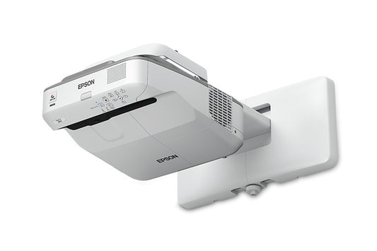 Epson PowerLite 685W data projector Wall-mounted projector 3500 ANSI lumens 3LCD WXGA (1280x800) Gray, White