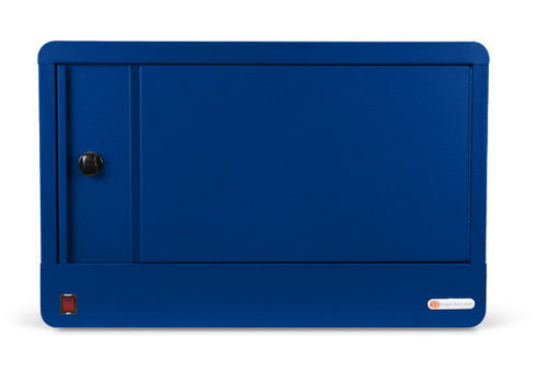 TVS16PAC-RB - Bretford 16X CUBE MICRO STATION, PADLOCK, ROYAL BLUE