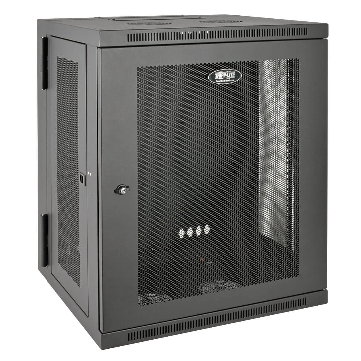 15U WALL MOUNT RACK ENCLOSURE SERVER CABINET HINGED WALLMOUNT