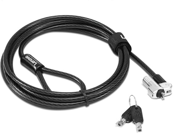 Lenovo NanoSaver cable lock Black 70.9" (1.8 m)