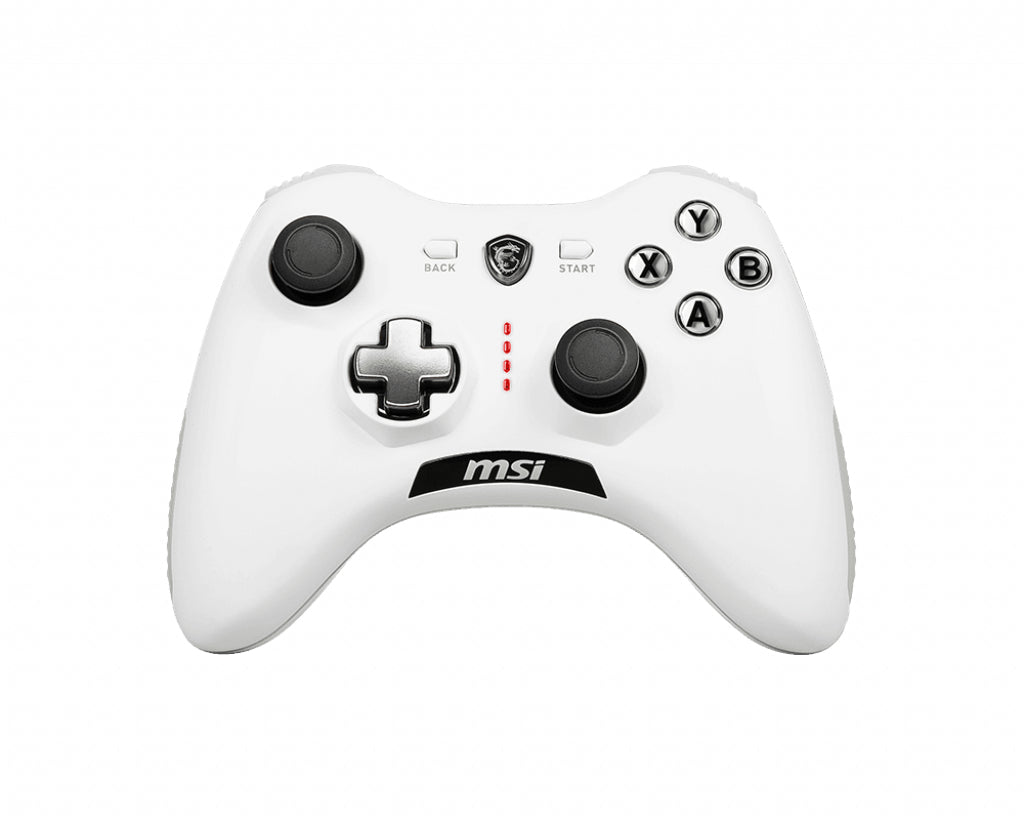 MSI FORCEGC20V2WHITE Gaming Controller White USB 2.0 Gamepad Analogue / Digital Android, PC