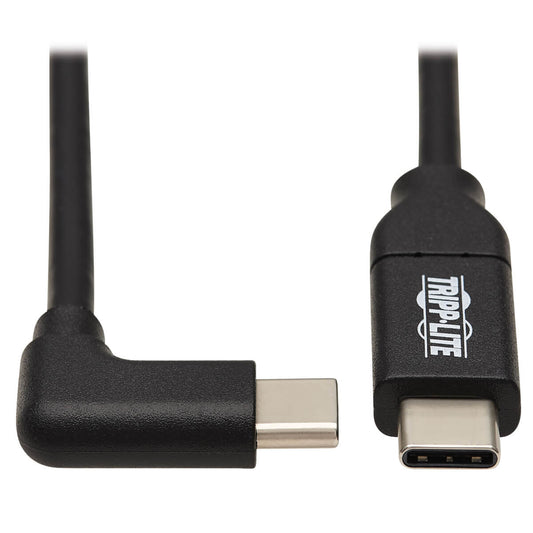 U040-02M-C-5ARA - Tripp Lite USB-C CABLE USB 2.0 100W RIGHT-ANGLE 2M