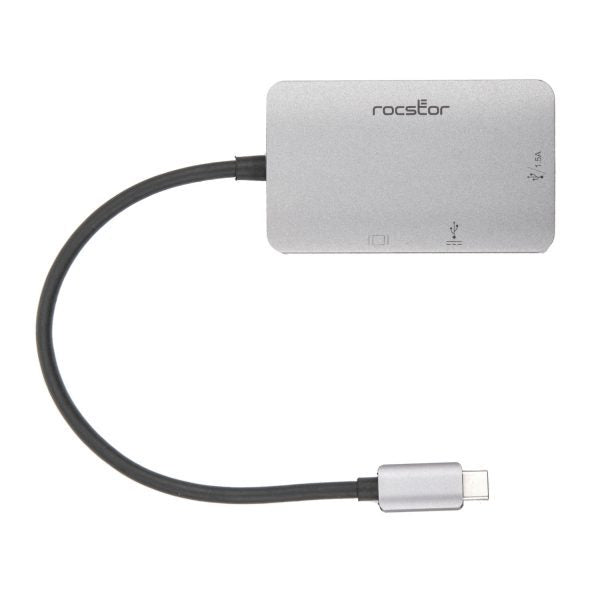 Y10A265-A1 - Rocstor USB-C TO HDMI ADAPTER - ALUMINUM