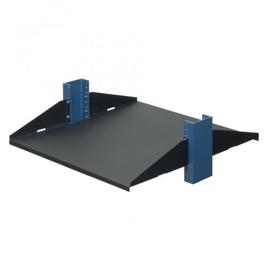 2USHL-022FULL-20DV - RackSolutions 3POST RACK SHELF BLACK 16 GAUGE MATERIAL 150 LBS WEIGHT CAPACITY 20 INCH MOUN