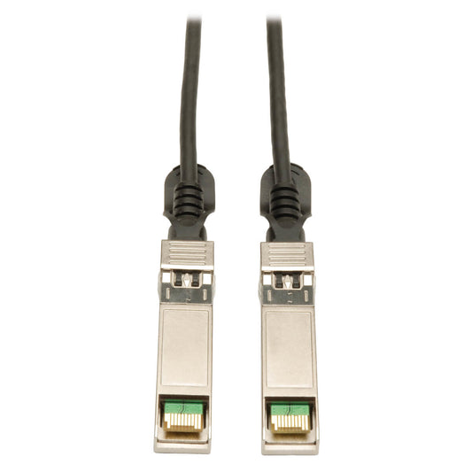 0.5M SFP+ 10GBASE-CU TWINAX PASSIVE COPPER CABLE BLACK 20 INCH