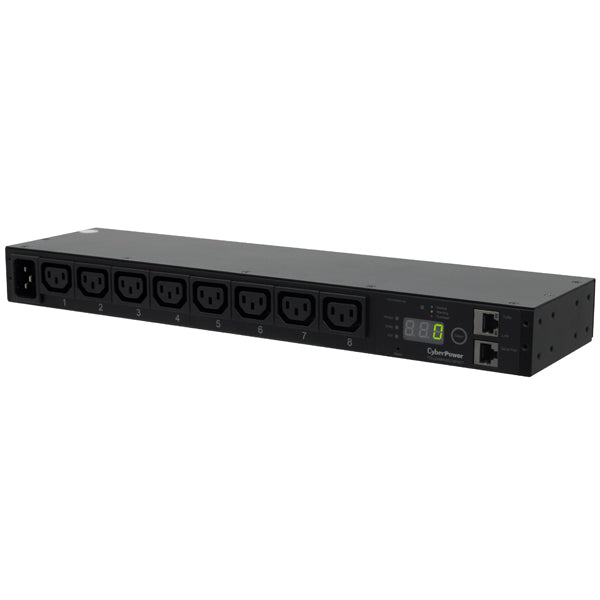 CyberPower PDU20MHVIEC8FNET power distribution unit (PDU) 8 AC outlet(s) 1U Black