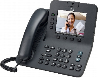 Cisco 8941, Refurbished IP phone Black 4 lines