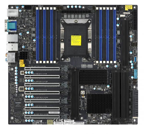 Supermicro MBD-X11SPA-T-O motherboard IntelÂ® C621 LGA 3647 (Socket P) Extended ATX