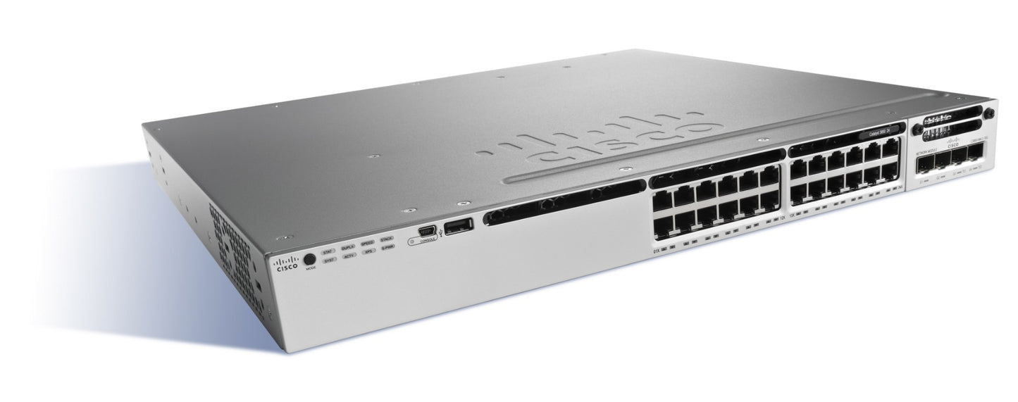WS-C3850-24T-S-RF - Cisco CISCO CATALYST 3850 24 PORT DATA IP BASE