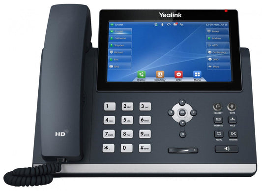 SIP-T48U - Yealink T48U 7-INCH MULTITOUCH SCREEN IP PHONE