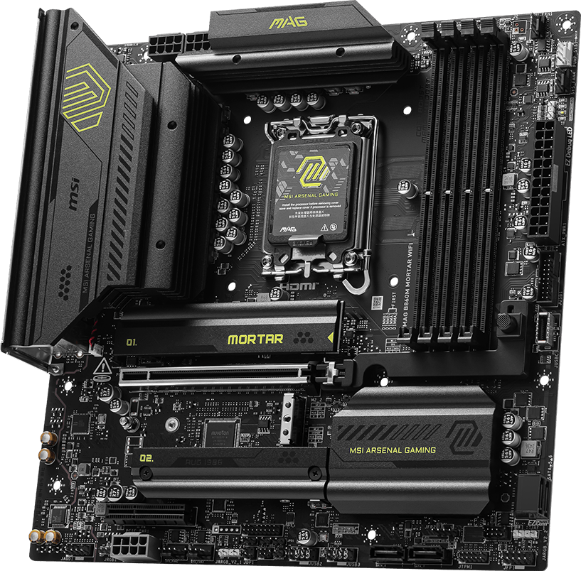 B860M - MSI MAG Mortar WiFi Motherboard