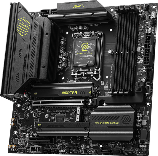 B860M - MSI MAG Mortar WiFi Motherboard