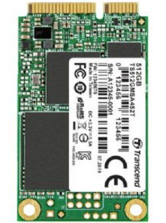 Transcend MSA452T mSATA 512 GB Serial ATA III 3D TLC NAND