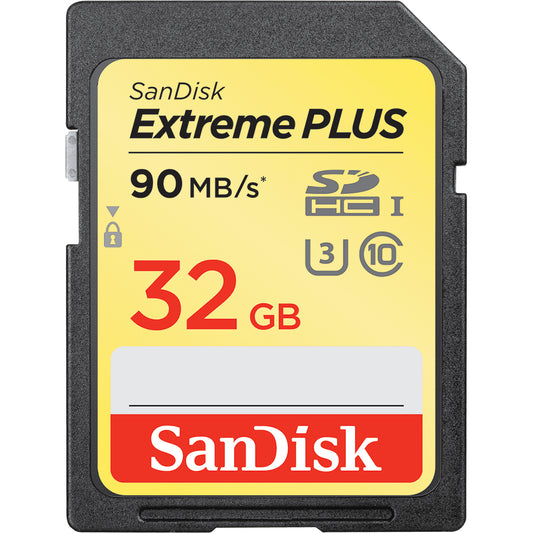 SANDISK EXTREME SDHC MEMORY CARD, 32GB, SDSDXWF-032G-ANCIN, CLASS 10/UHS-I