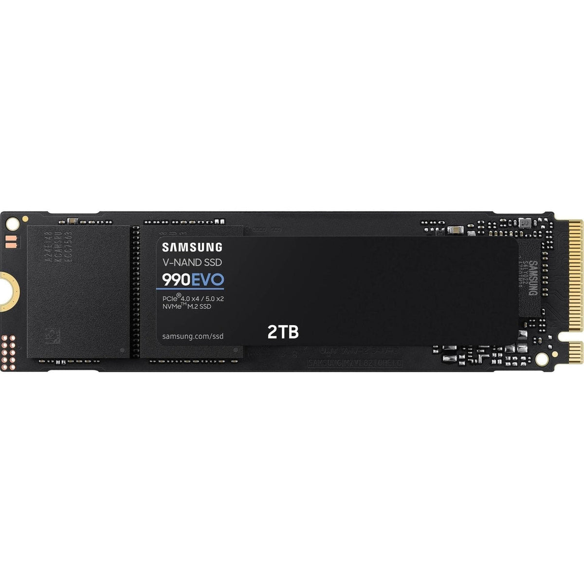 MZ-V9E2T0BW - Samsung 990 EVO PCIe 4.0 NVMe M.2 SSD 2TB