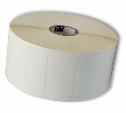 LABEL, RFID, 02.36 X 0.98 (60X25MM); WHITE COATED PP, 3IN (76.2MM) CORE, 500/ROL