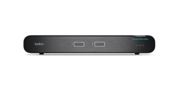 Belkin F1DN202KVM-UNN4 KVM switch Rack mounting Black