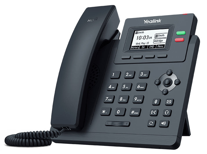 SIP-T31P - Yealink ENTRY-LEV-IP PHONE WITH 2 LINES