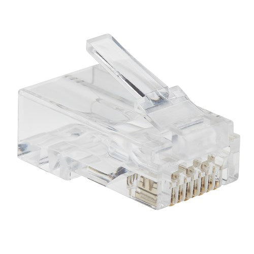 N232100UTP - Tripp Lite Eaton Cat6 RJ45 Pass-Through UTP Modular Plug 100 TAA