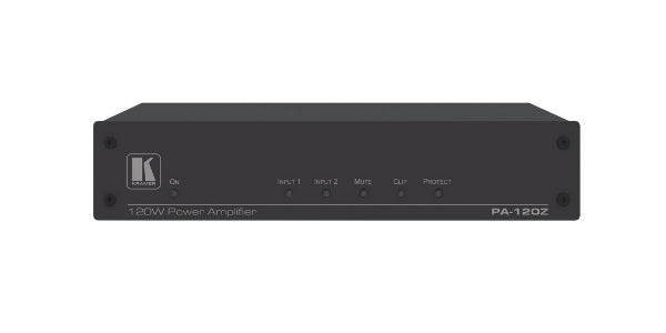 13-80455030 - Kramer Electronics PA-120Z. 1X120W @ 70V/100V AND 2X60W @ 8 CONTROLLABLE POWER AMPLIFI